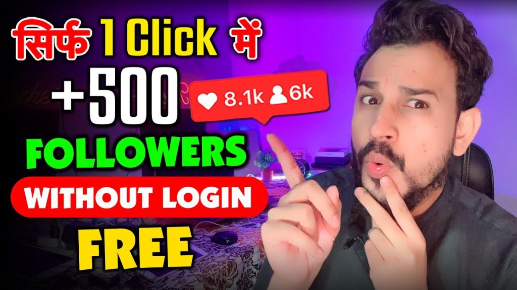 Get 500 Instagram Followers On 1 Click