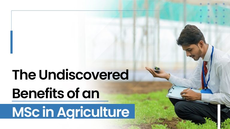 The Undiscovered Benefits of an MSc in Agriculture